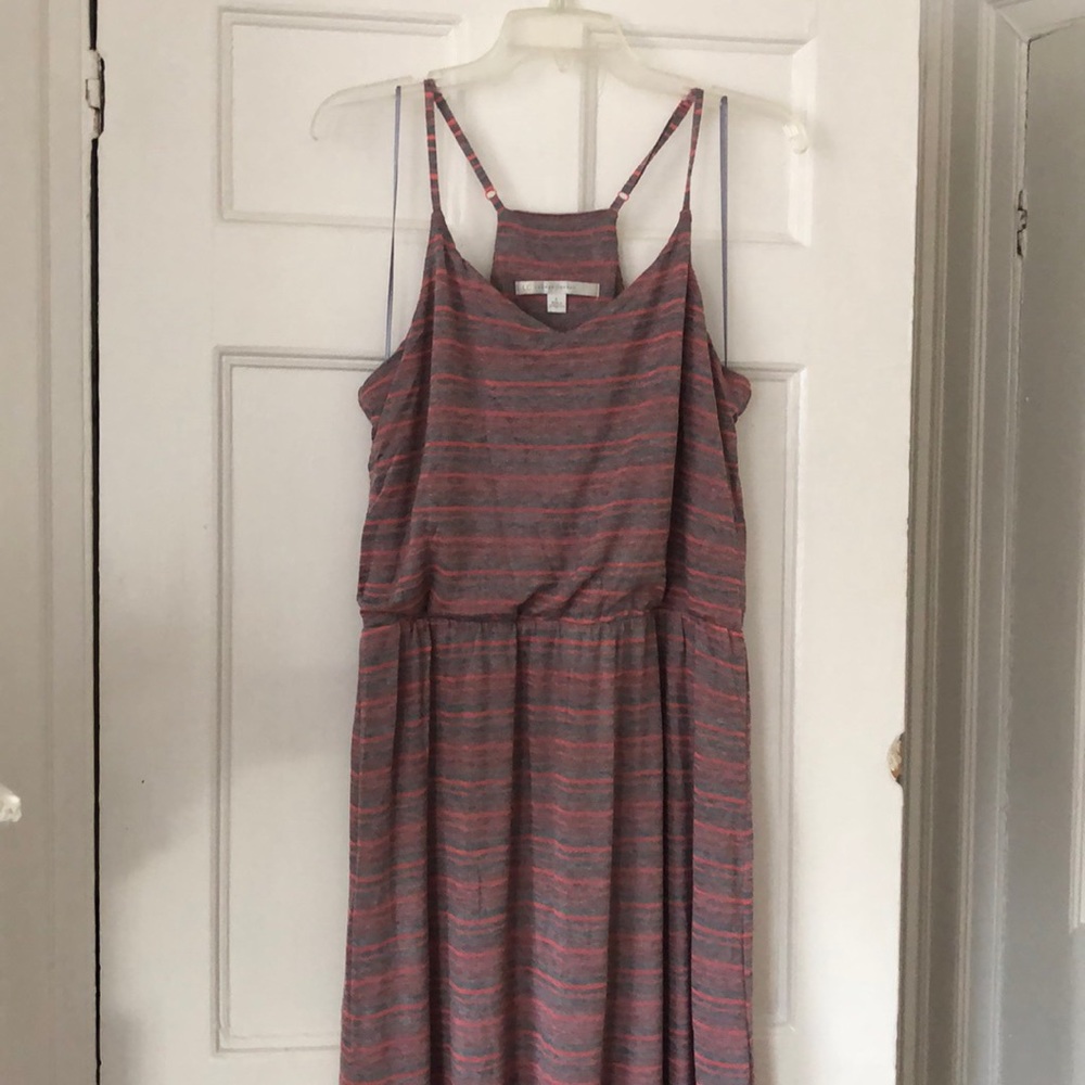 Lauren Conrad striped maxi dress